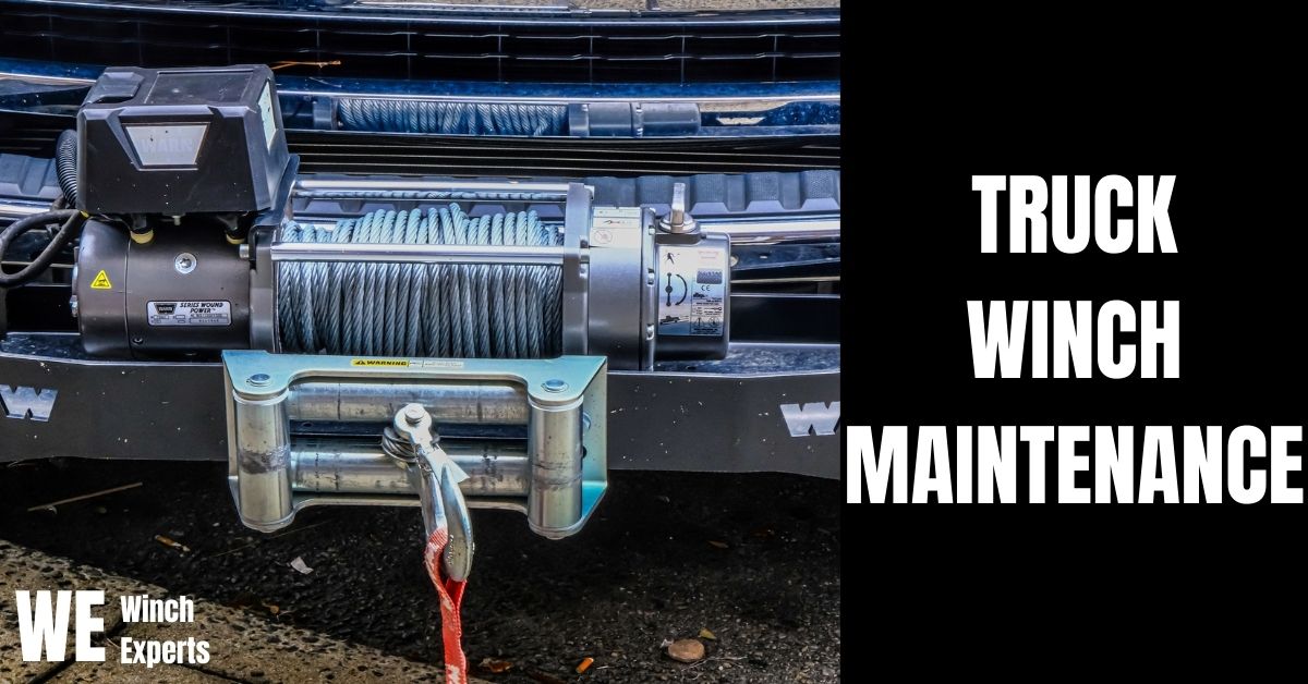 truck winch maintenance